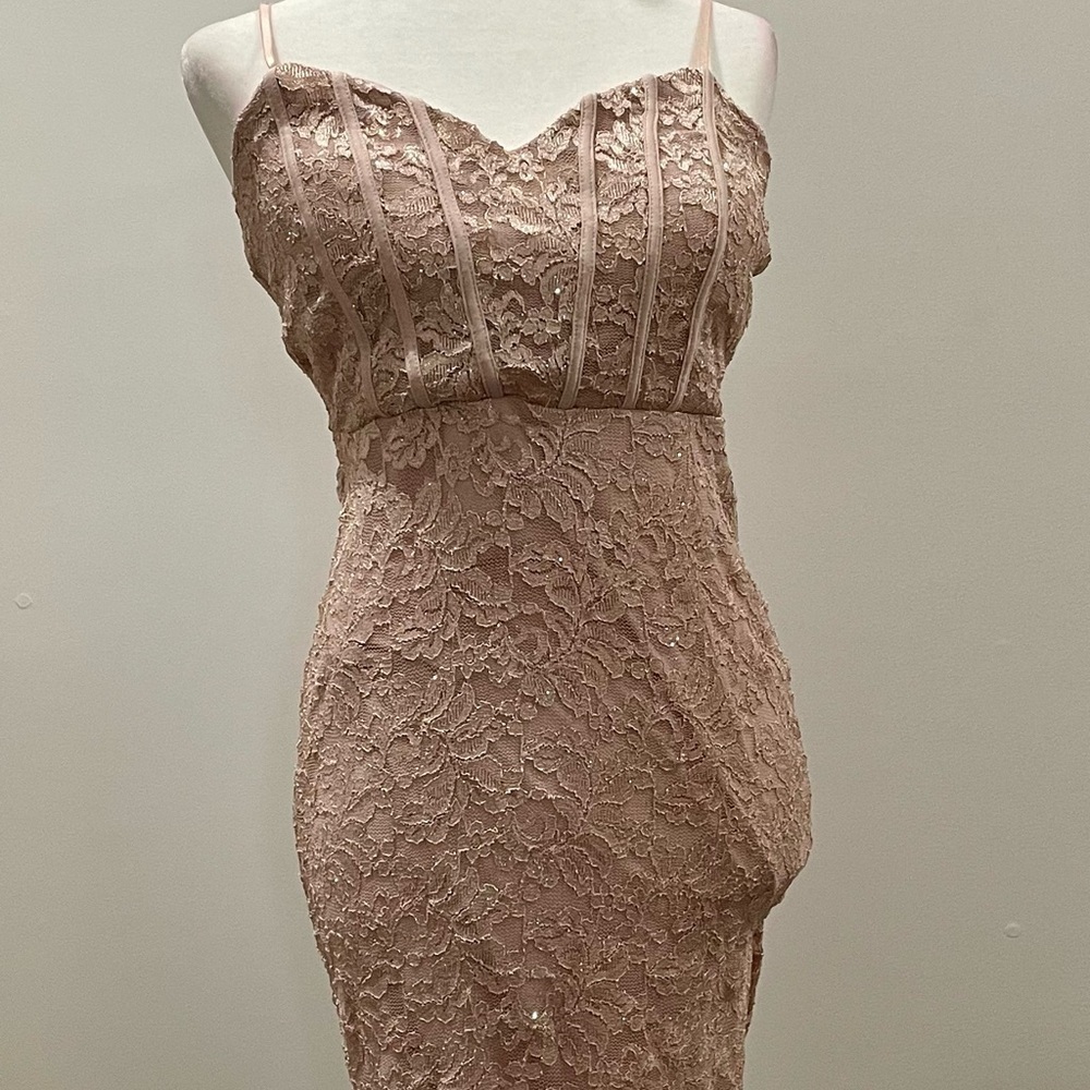 Emerald Sundae Mauve Dress